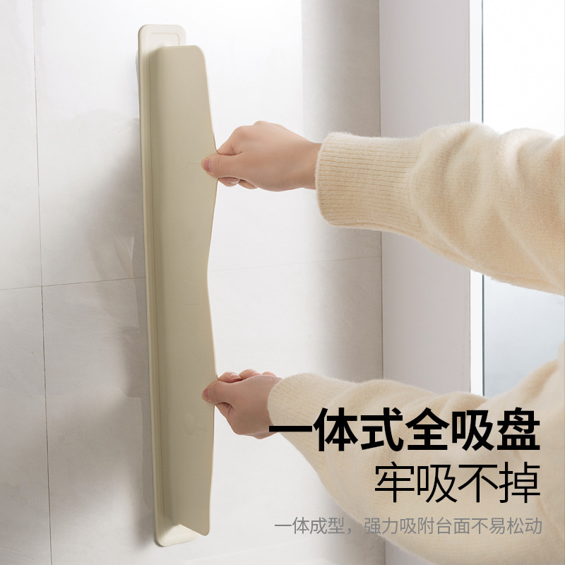 Upgraded Sink Water Barrier Kitchen Sink Sink Wash Basin Splash-proof Water Barrier Partition Silicone Water Barrier