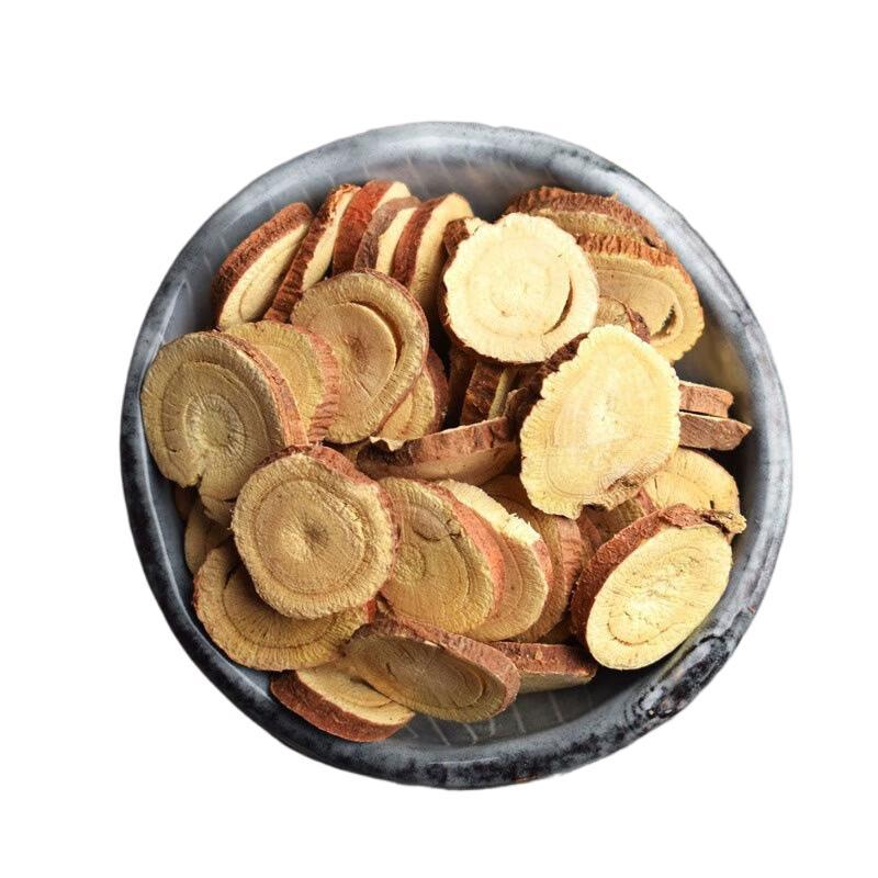 Free Shipping on 1000g of Chinese Herbal Medicine Licorice Slices, Large Slices of Red-Skinned Licorice from Gansu, Wholesale from Gansu Origin