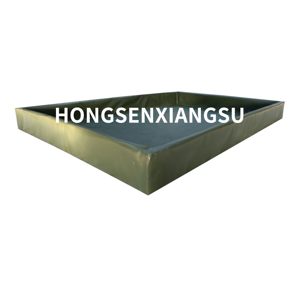 Soft Oil Protection Pool Dam Foldableable Tpu/Pvc Oil Field Gasoline and Diesel Transportation Oil Bag Leak-Proof and Anti-Spill Oil Pool