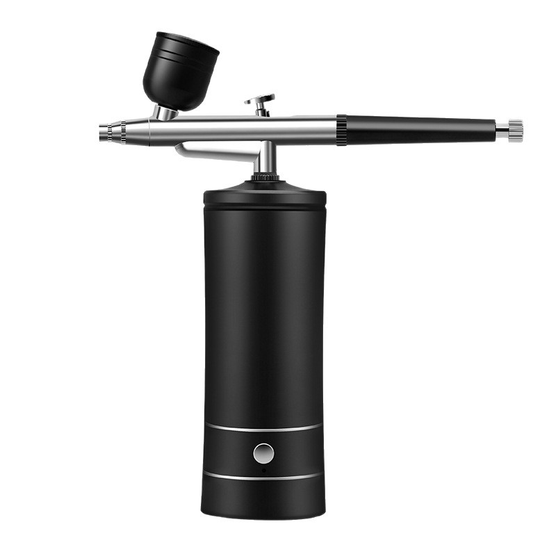 Air Compressor Kit Amazon Electric Spray Gun Airbrush Coloring Beauty Manicure Painting Spray Oxygen Injection Meter