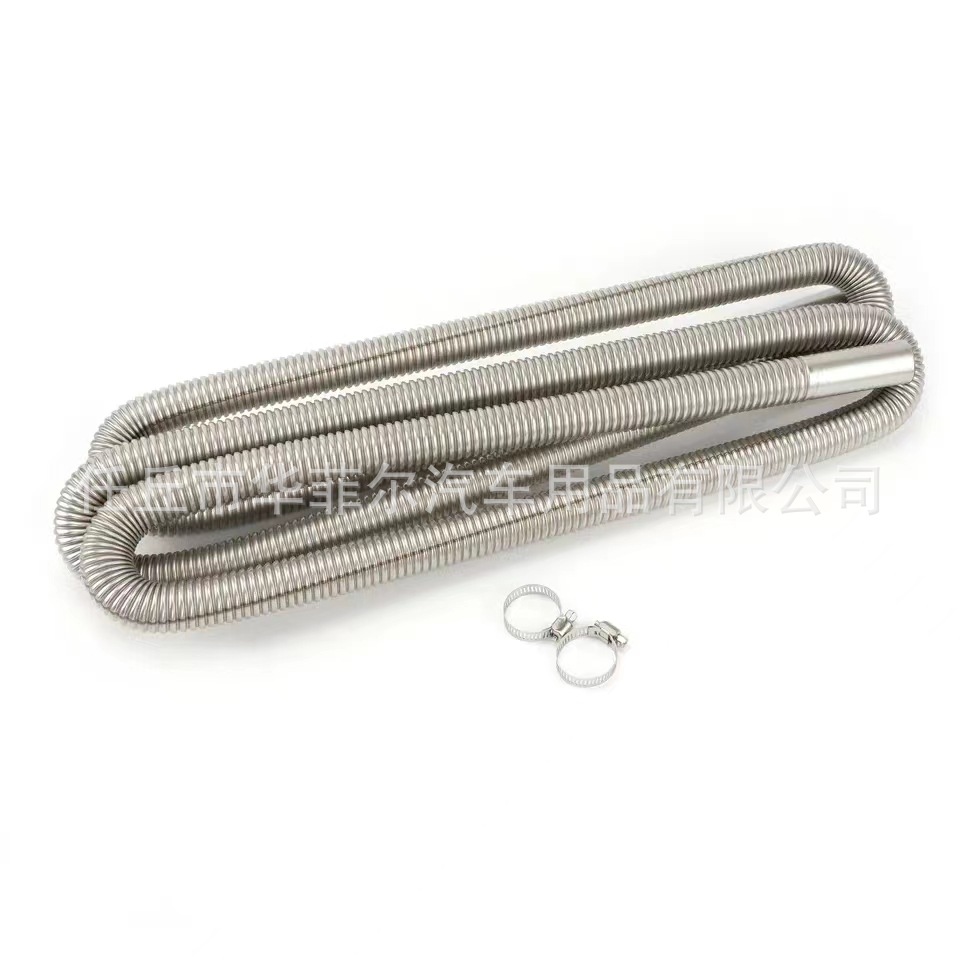 Cross-border foreign trade 60cm -300cm parking heater exhaust pipe muffler lengthened stainless steel exhaust pipe