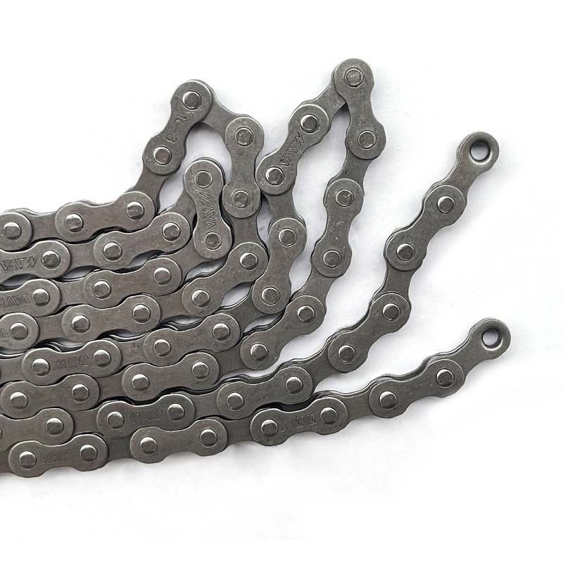 Cross-Border Bicycle Chain Meiya Brand Bicycle Chain X410 Bicycle Chain Single Speed Chain 114 Sections Foldableing Bicycle Chain