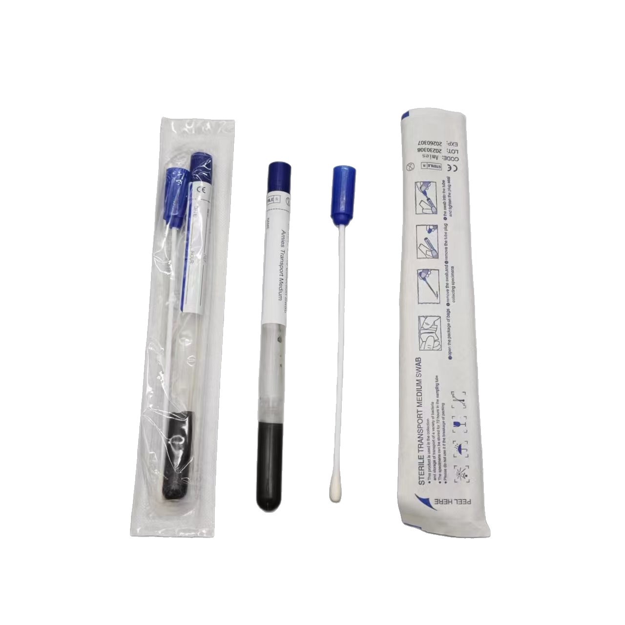 Stuart Transports Culture Medium Activated Carbon Solid Liquid Anaerobic Microbial Bacteria Transfer Medium Swab