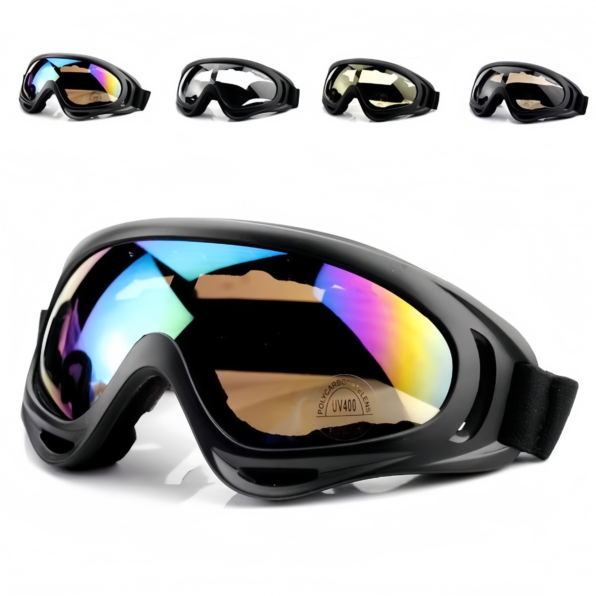 Cross-border Ski Goggles Men and Women Professional Anti-fog Glasses Adult Mountaineering Sunglasses Sand-proof Snow Ski Goggles