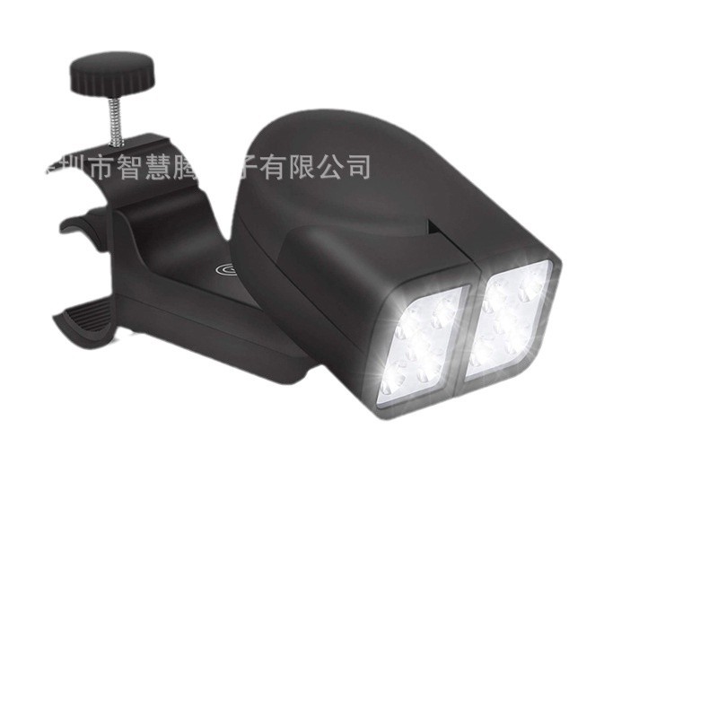 Outdoor barbecue lamp portable night mountaineering sleeping lamp double 360 ° rotatable night barbecue lamp