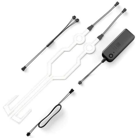 Motorcycle Helmet Light Strip Night Riding Luminous Helmet Light Strip Led Warning Light