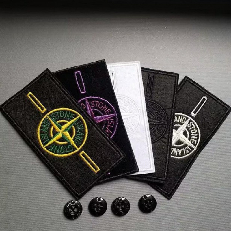 Stone Armband Decorative Compass Clothing Armband Thermal Label Classic Trendy Island Temperature-Sensitive Color-Changing Shoe Label Default Pure Cotton