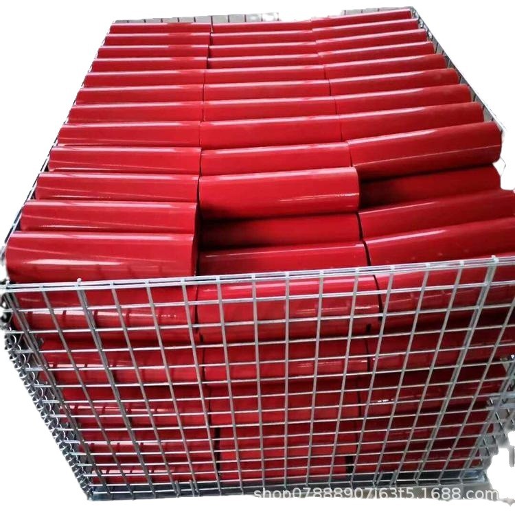 Mining Buffer Rubber Roller, Self-Aligning Nylon Roller, Triple Roller Manufacturer Specializes in Producing Straight Rollers