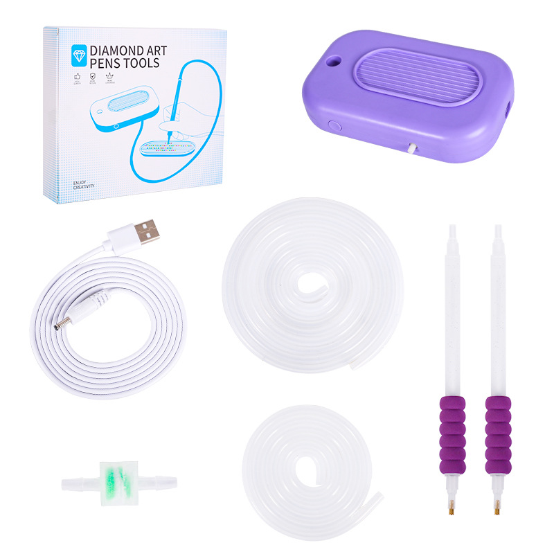 Кросс-бордерный новый продукт вакуумная алмазная щетка набор электрических инструментов для алмазной живописи