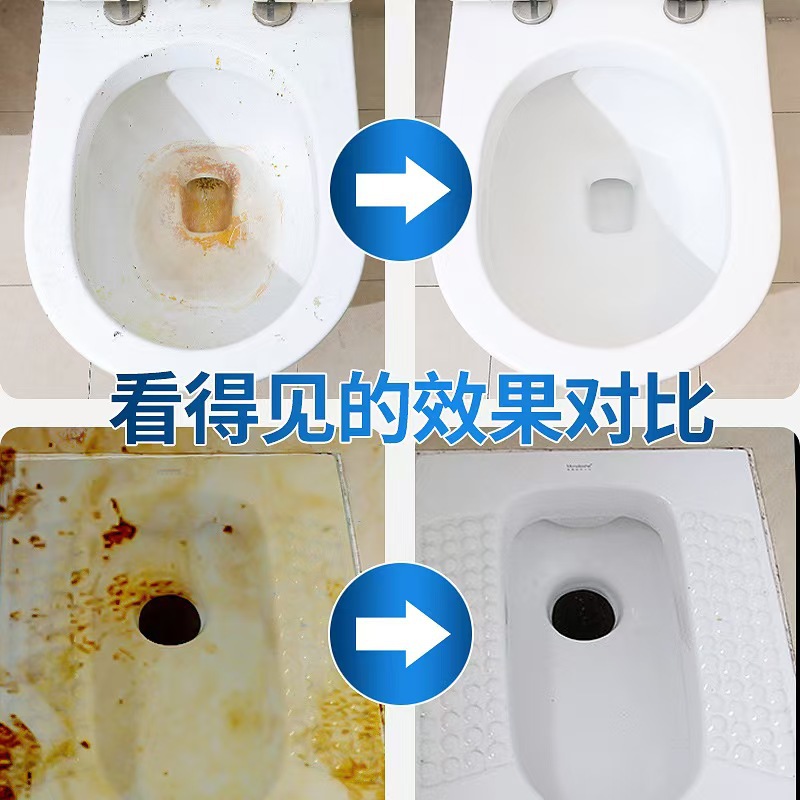 Floral Toilet Cleaner Liquid Toilet Cleaning Agent Toilet Tile Powerful Descaling Fresh Scent Toilet Cleaning Agent