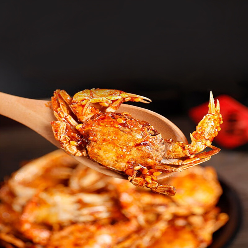 Jinliqiao Crispy Sea Crab 20G/Pack Spicy Sea Crab Craving Bag Snack Snack
