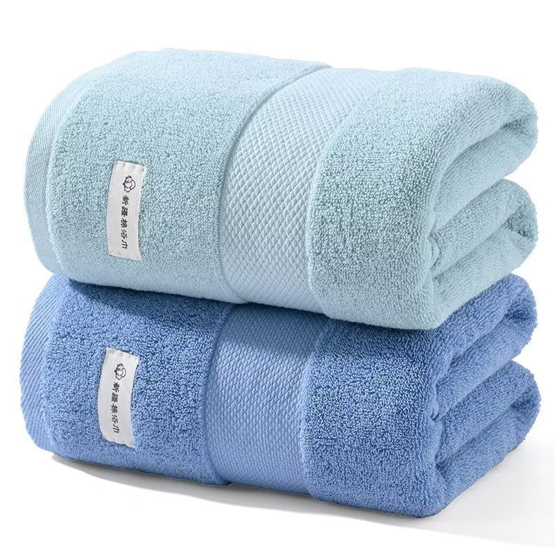Bath Towel Large Adult Absorbent Cotton Soft and Comfortable Men's and Women's Bathing Student Dormitory Men's and Women's Home Bath Towel