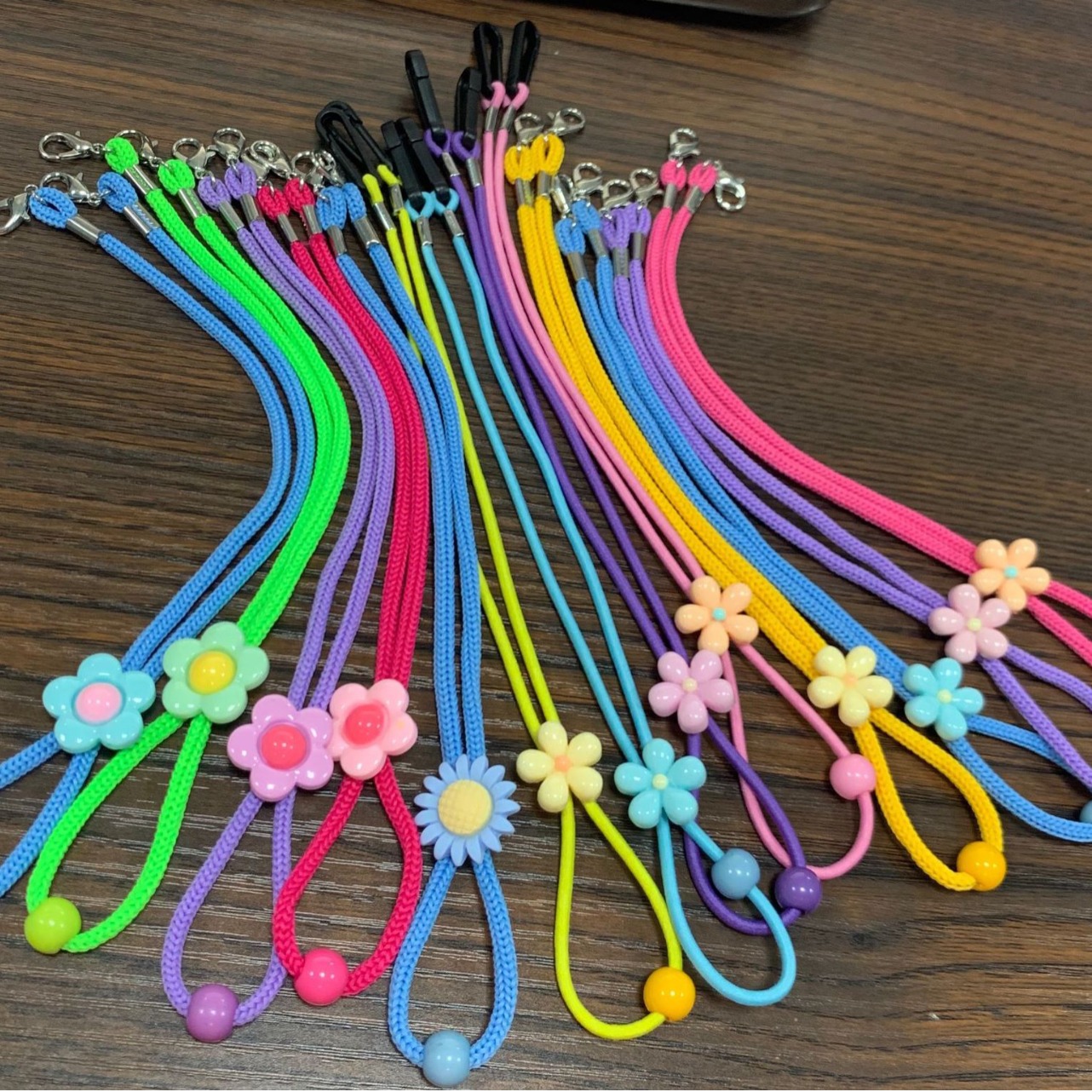 Children's Glasses Rope Small Flower Glasses Chain Anti-slip Anti-loss Mask Rope Mask Accessories Mask Lanyard