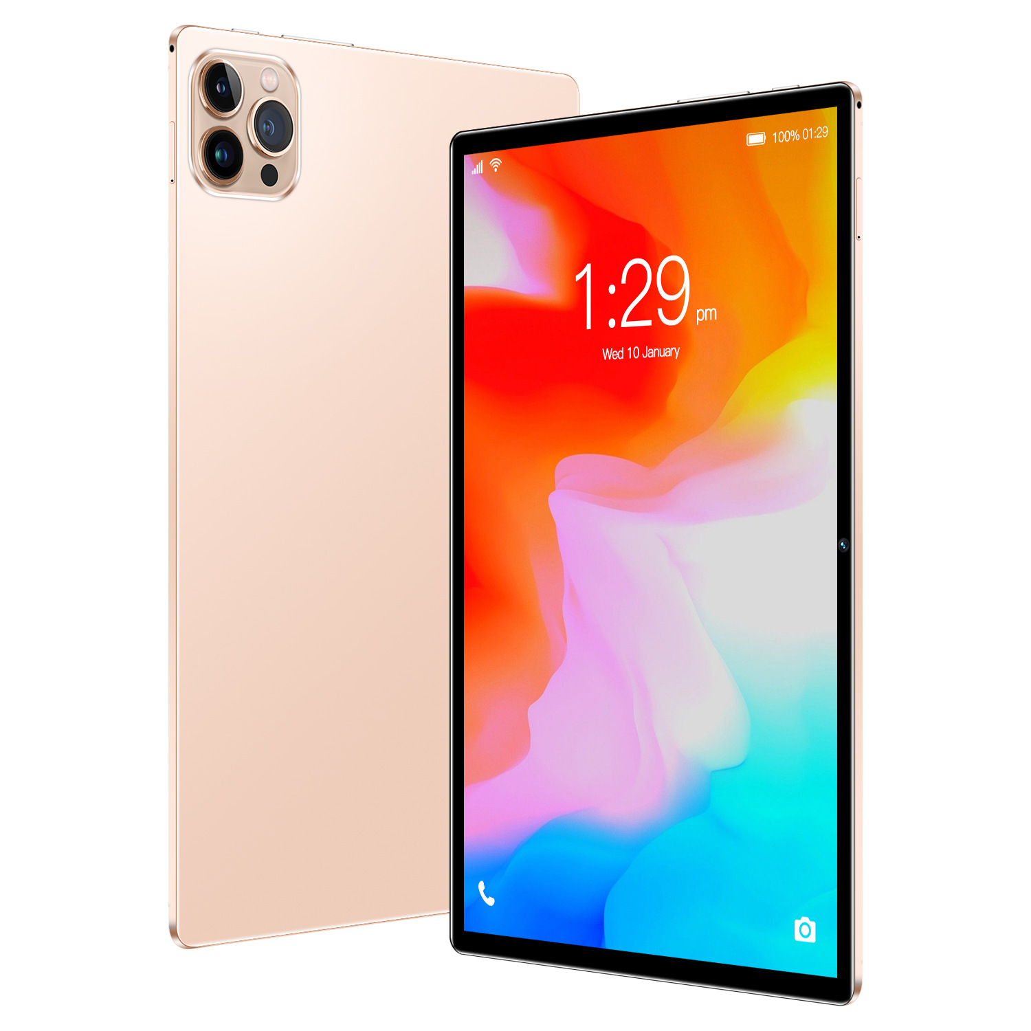 2025 P60 Cross-Border New Model Android 10inch Tablet Computer Octa-Core 4g Learning Machine Wifi Factory Wholesale