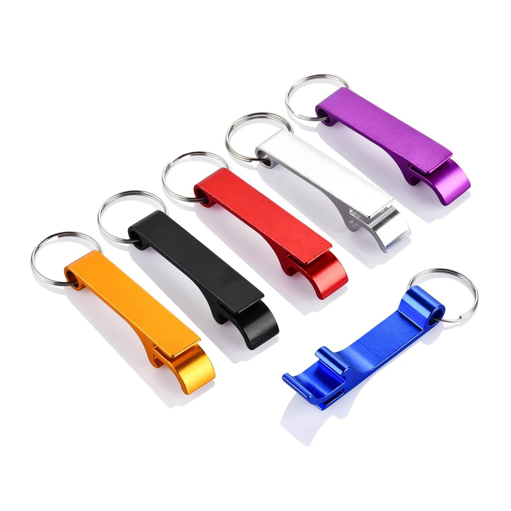 Beer bottle opener practical multi-function key chain bottle opener advertising small gifts can be engraved LOGO