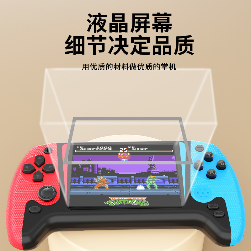 New Handheld Game Console Cross-Border 500-in-1 Dual Joystick Childhood Nostalgia Connect Tv Arcade Game Console Handheld