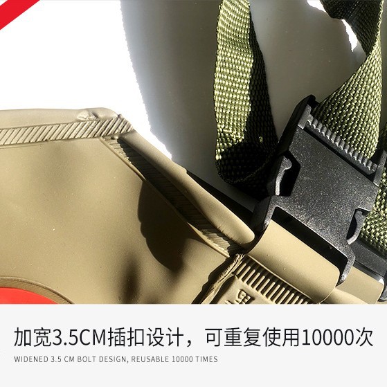 Factory Wholesale Waders Half-Length One-Piece Leather Fork Fishing Suit Fishing Suit Wading Pants Breathable One-Piece Drop Shipping a