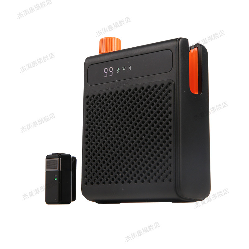 2025 Wireless Lavalier Bee Amplifier Teacher Class Microphone High Volume Stall Tour Guide Speaker