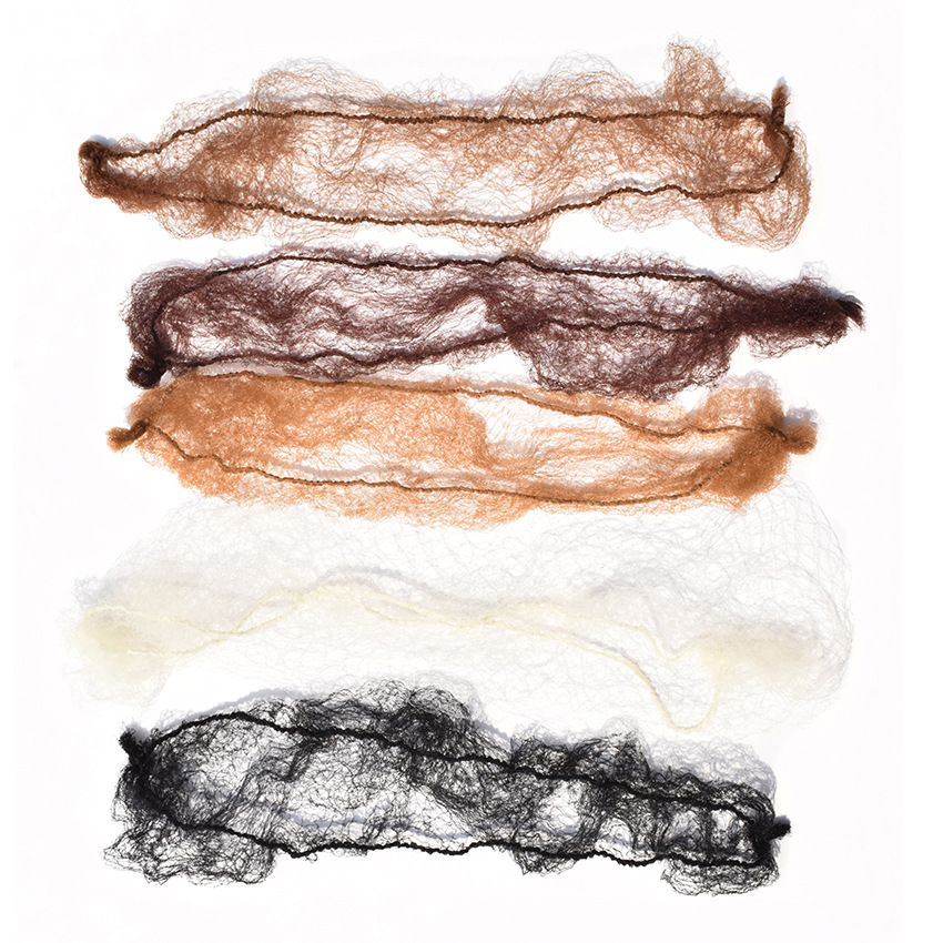 Film and TV Disc Hair Supplies Special High Elastic Invisible Hair Net Fine Mesh Wig Protecting Disc Head Mesh Cover Meatball Head