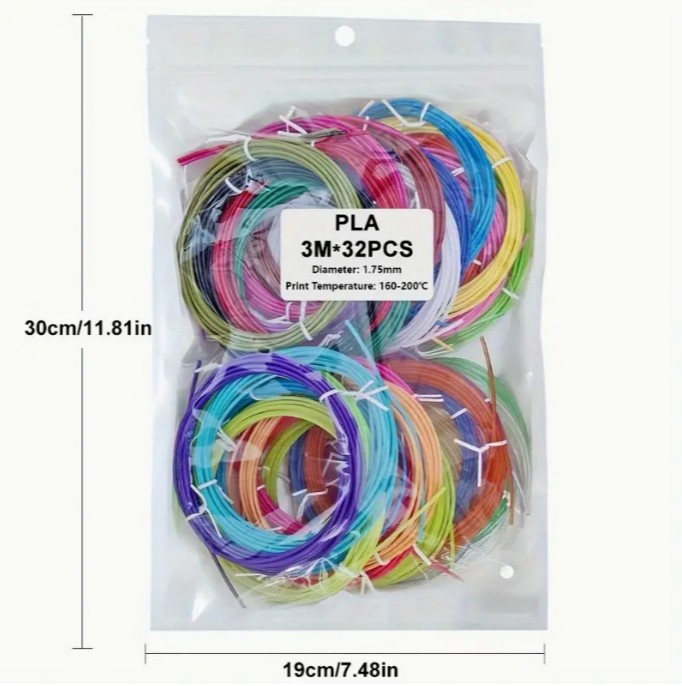 Cross-Border Hot-Selling Factory Direct Sales of 3D Printing Pen Pla Filament, 3D Pens, Various Specifications, Environmentally Friendly