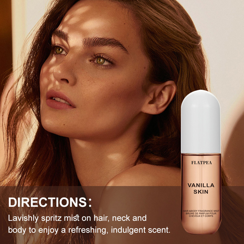 Cross-Border Popular Vanilla Coconut Hair Body Fragrance Spray with Long-Lasting Fragrance and Non-Irritating Perfume Manufacturer in Stock