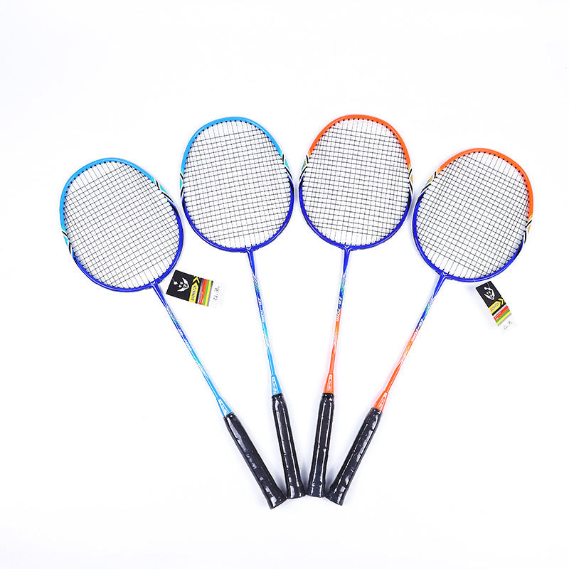 Factory Direct sales Zhibo 7016 aluminum carbon integrated badminton racket feather training racket badminton