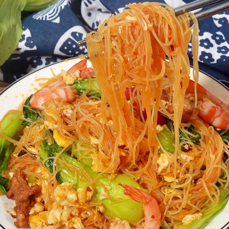 New Bamboo Vermicelli Rice Noodles Wholesale Whole Box Wholesale Household Fine Vermicelli Fried Rice Noodles Huajia Noodles Steamed Noodles Malatang Hot Pot