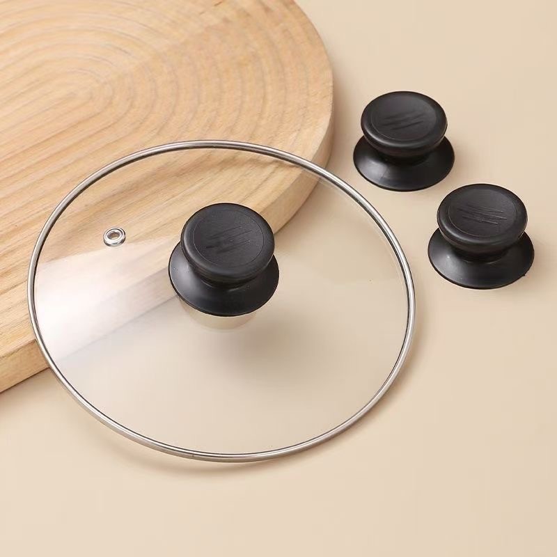 Универсальная ручка для крышки кастрюли, антипригарная ручка, аксессуары для воков и пароварок, крышка для стеклянной кастрюли