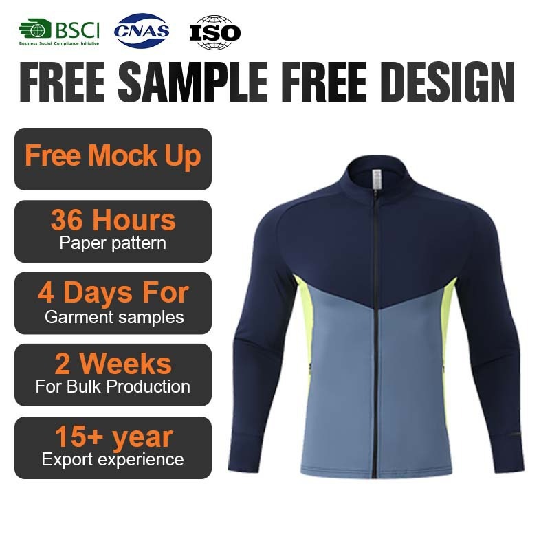 Manufacturers Wholesale Custom Men's Women's Jacket Men's Casual Outer Wear Full Sublimation Jacket Zipper Plus Size Jacket