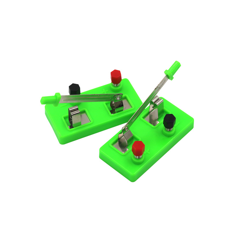 23011 Single-Knife Switch Primary and Secondary School Physics and Electricity Science Experiment Teaching Instrument Single-Throw Junior High School