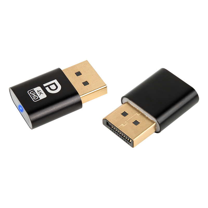 Cross-Border HDMI Graphics Card Spooer Dp Virtual Display HDMI Fake Load Hdmidpedidhdmi Lock Screen Treasure