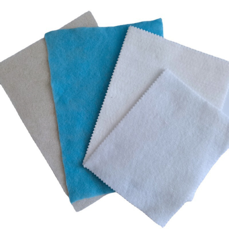 Yinglin White Polyester Filament Geotextile Road Maintenance Dustproof Geotextile Polyethylene Needle Punched Short Filament Geotextile