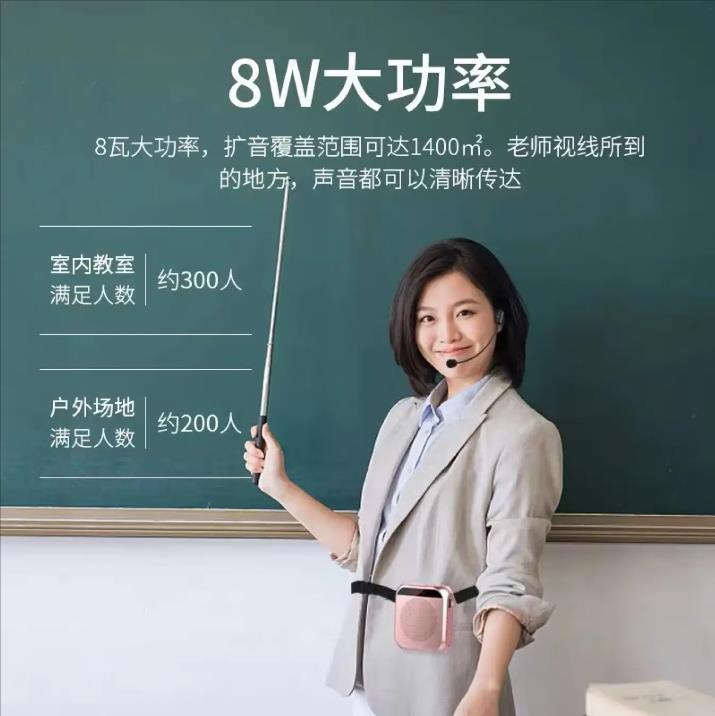 S17 Little Bee Amplifier Teacher Wireless Headset Multifunctional Large Volume Speaker Player Amplifier