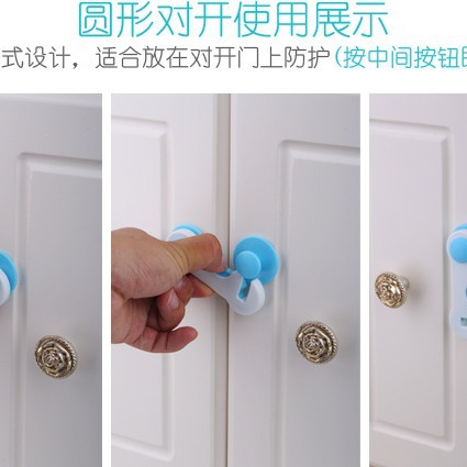 Transparent Child Security Lock Folio Lock Door Cabinet Lock Drawer Lock