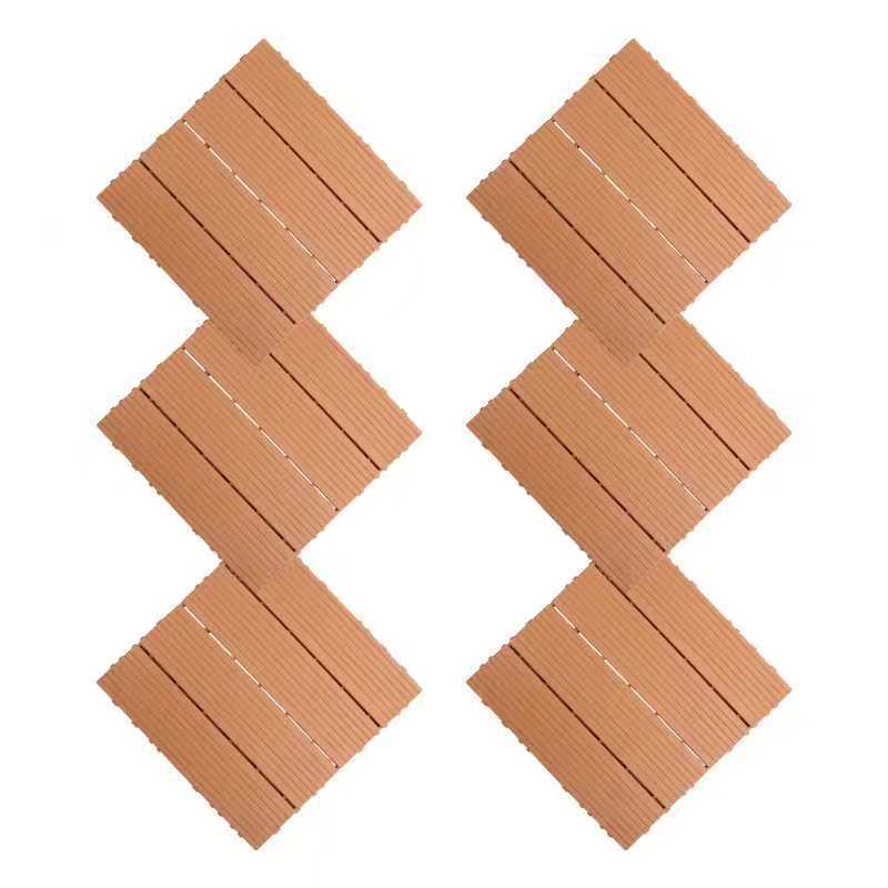 New Plastic Floor Pvc Self-Laying Splicing Floor Outdoor Courtyard Balcony Floor Anti-Corrosion Plastic Assembled Floor