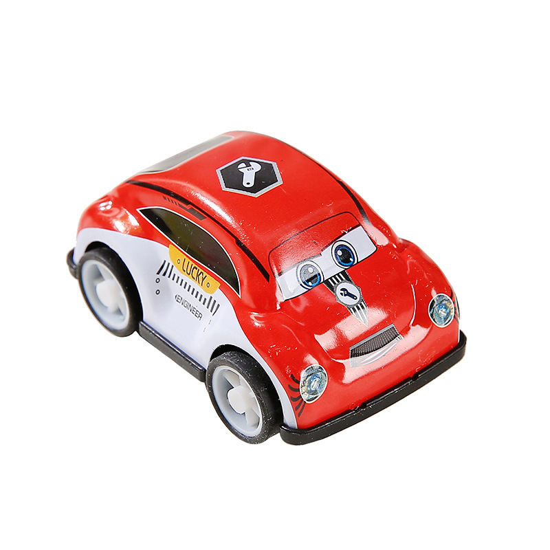 Pull back car mini alloy aircraft children's car model toy metal iron car kindergarten gift