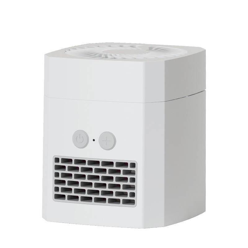 Summer household mini air cooler portable desktop small spray humidifier office cooling and heating fan