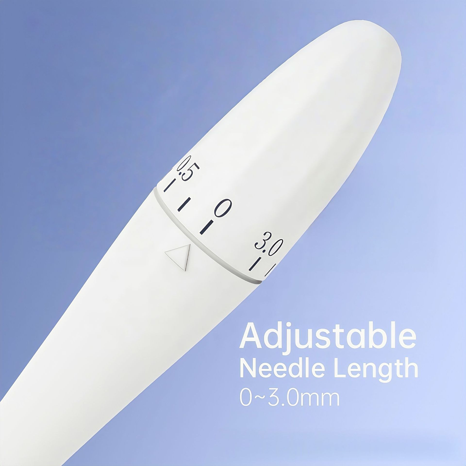 Cross-Border 140 Micro-Needle Stamp 0-3.0mm Depth Control Anti-Breakage Dual-Effect Hair Growth Roller Needle Tool