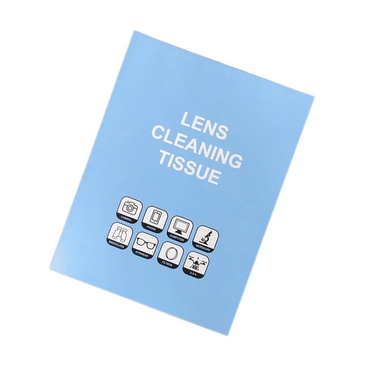 Mirror Wipe Paper Micro SLR Camera Lens Paper Computer TV Mobile Phone Screen Glasses Microscope Cleaning Wipe Paper