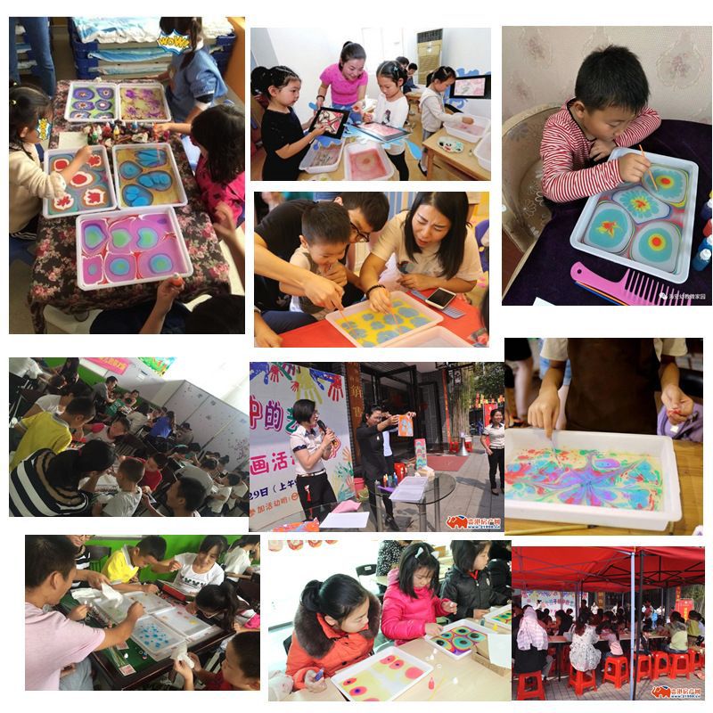 Water Painting Set Water Painting Water Shadow Painting Tools Materials Kidsren's Paint Beginners Safe Painting Rubbing Wet Painting