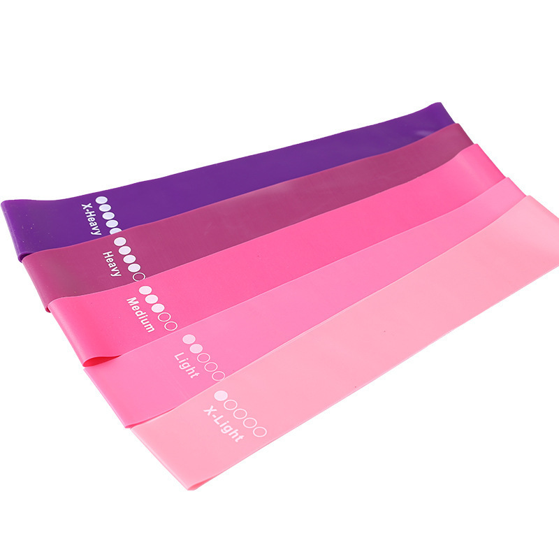 Elastic Band Resistance Band Yoga Arm Lift Ring Circular Training Fitness Exercise Outdoor Indoor Resistance Band Mini