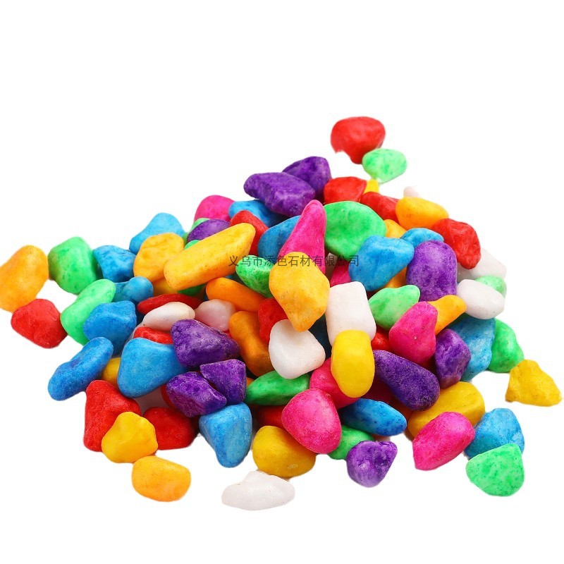 Multi-meat Paving Potted Colorful Small Stone Aquarium Colorful Small Stone Fish Tank Colorful Small Stone Colorful Stone