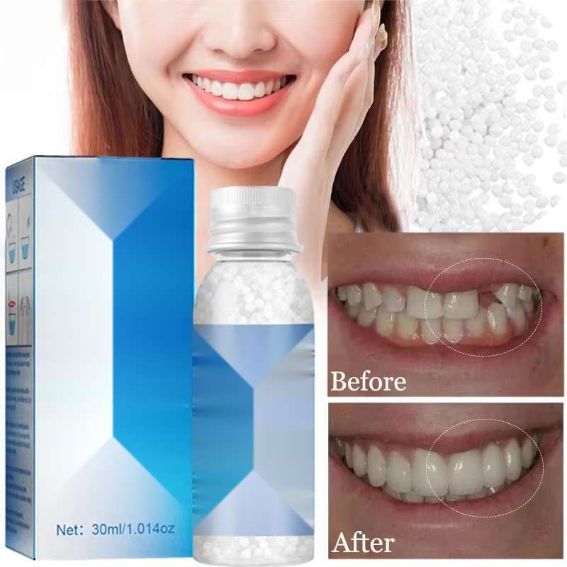 Кросс-бордерный зубной клей для протезов, временное заполнение зубных отверстий, заполнение щелей между зубами