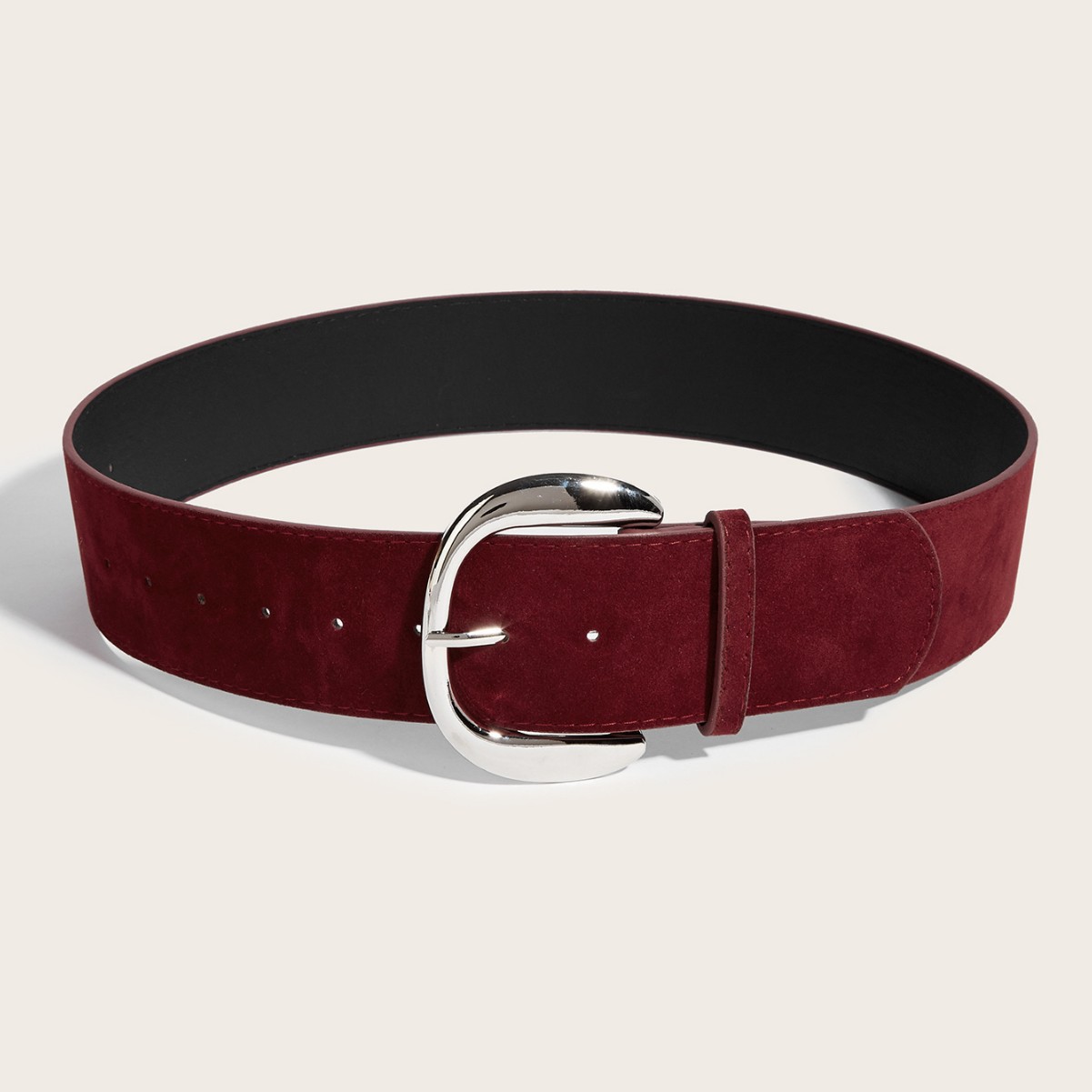 Vintage Maillard Style Wide Belt Women's Tight Waist Slimming Matching Skirt Elegant American Style Spice Girl Style Belt in stock