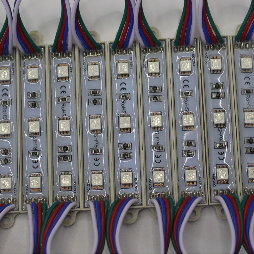 3 лампы 5050 цветной модуль 7512 цветной водонепроницаемый модуль производитель RGB модулей оптовая поставка