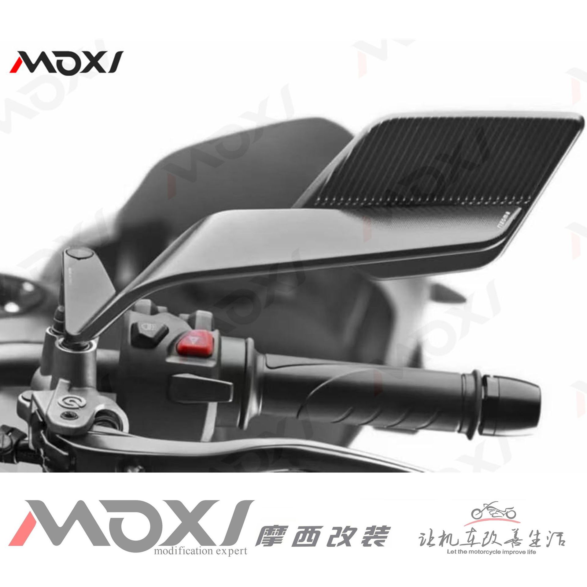 Electric Scooter Niu Ninebot Core Modified Rearview Mirror Kawasaki Universal Wide-Angle Wing Reflector