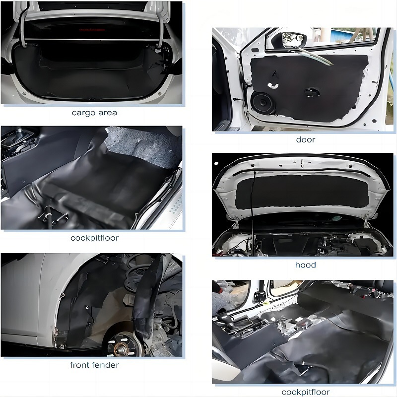 Car Soundproofing and Heat Insulation Cotton, Sound-Absorbing Mat, Car Engine Hood Soundproofing and Heat Insulation Cotton, Popular Export Product for Cross-Border Trade