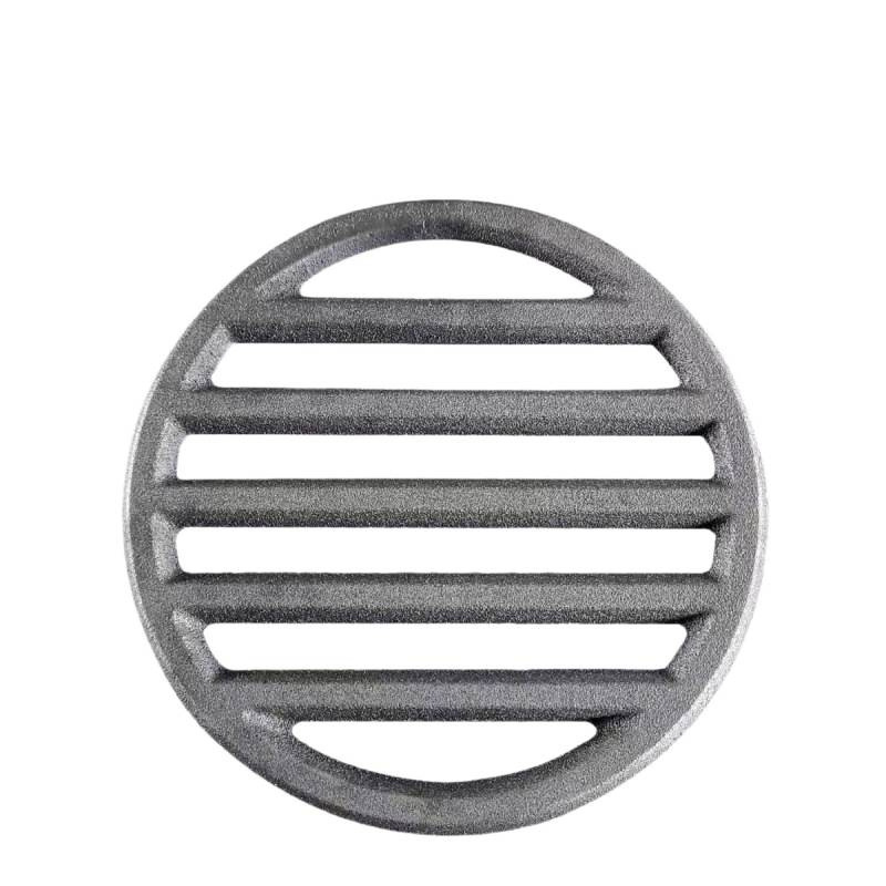 Cast Iron Stove Grate Stove Plug High-Temperature Resistant Round Stove Grate Thickened Stove Grate