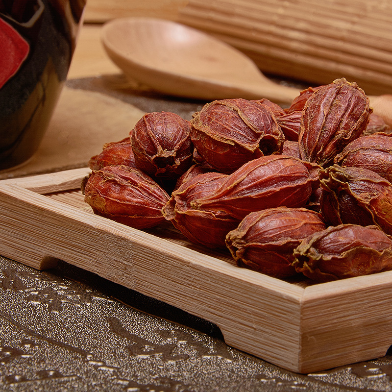 Luzhitang Chinese Herbal Medicine Shop Selected Gardenia 100g Yellow Gardenia Huangguoshu Mountain Gardenia Red Branch Edible Braised Meat