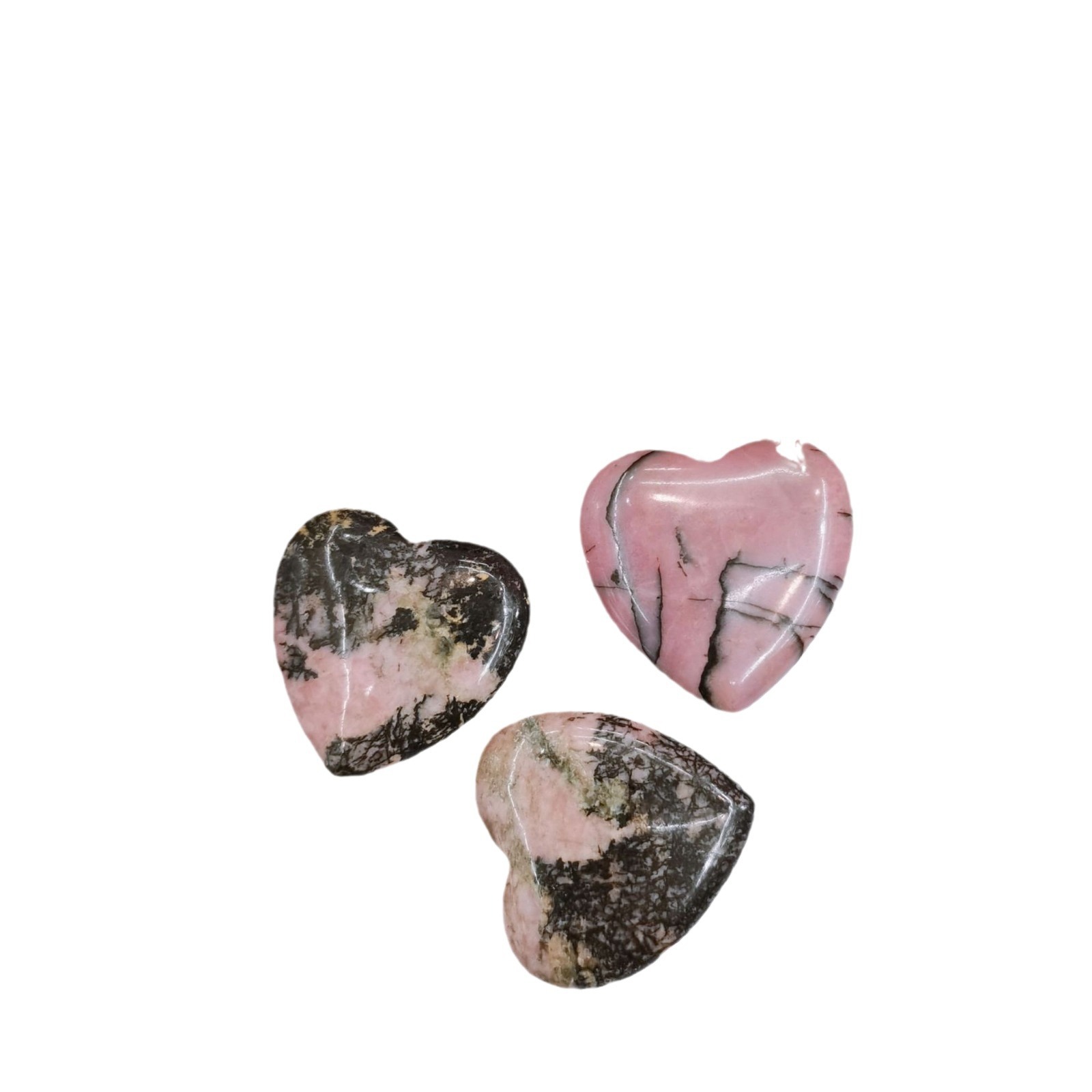 Cross-border natural crystal agate 30mm non-porous love pendant heart heart-shaped ornaments accessories Amazon